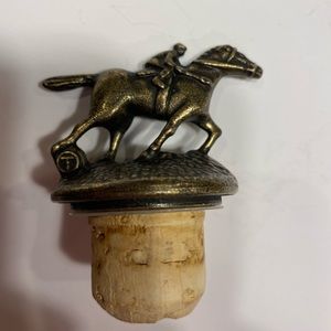 Blanton Whiskey Stopper Letter T